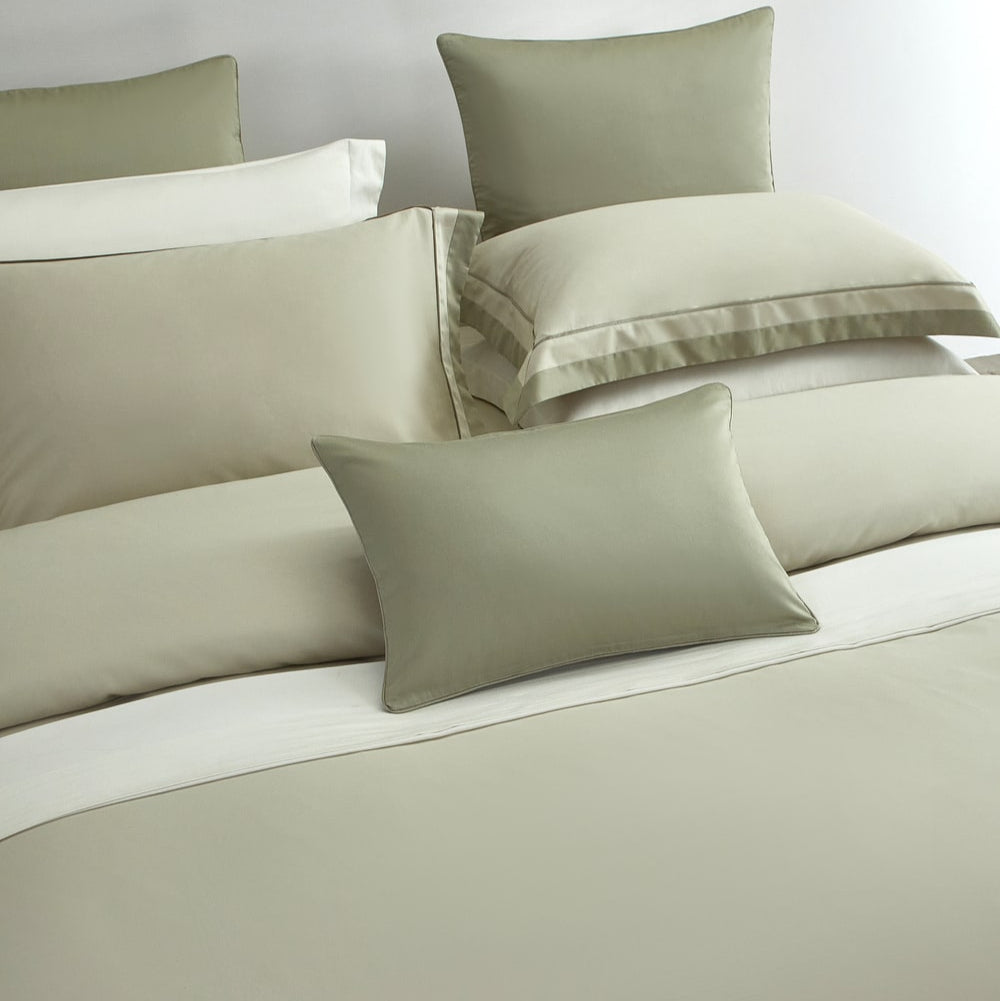 Oline Sage Green Luxury Egyptian Cotton Bedding Set