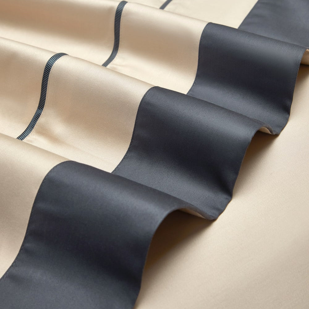 Oline Camel Beige Luxury Egyptian Cotton Bedding Set