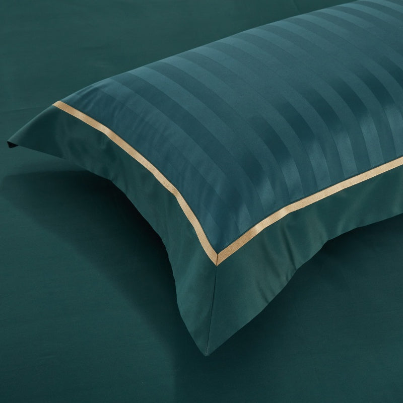 Marnula Green Egyptian Cotton Bedding Set