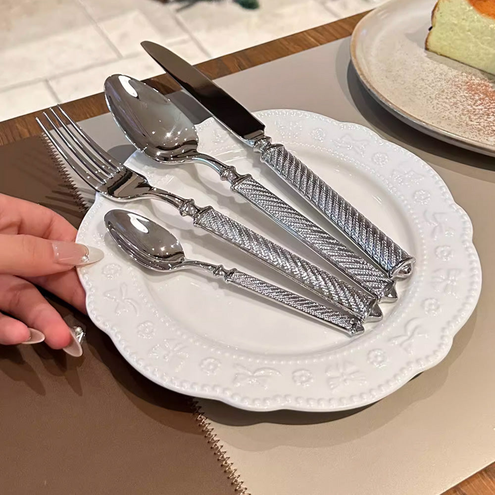 Realm Silver Luxury Cutlery Set