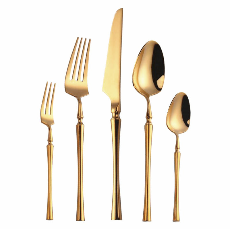 Serena Shine Gold Cutlery Set