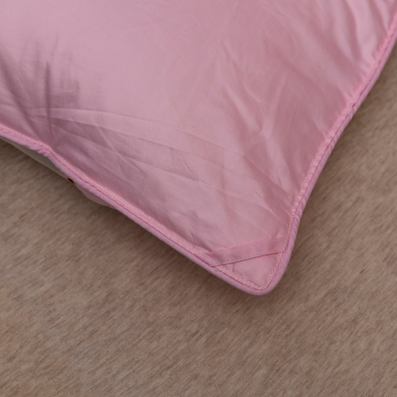 Tanya Pink Pinch Quilted Goose Down Comforter