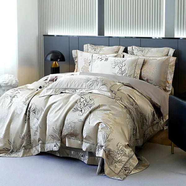 Alma Vintage Jacquard Bedding Set