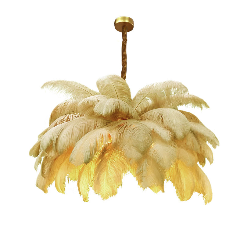 Palmera Luxury Feather Pendant Lamp