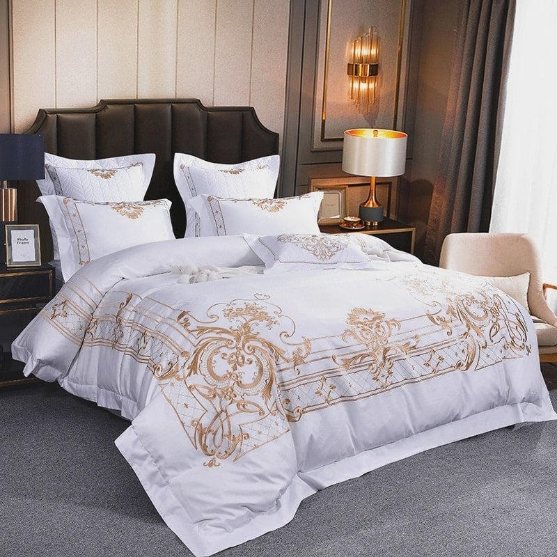 Queen様order 美しいホワイトヘッドドレスと イヤリング5set♡ Hilton Head 5 Pc White Colors,White Queen Bedroom Set With 3 Pc