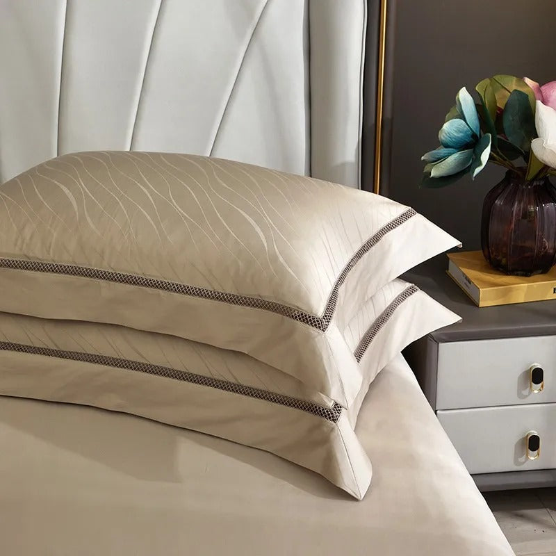 Moa Jacquard Egyptian Cotton Luxury Bedding Set