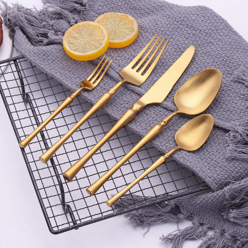 Serena Cutlery Collection Cutlery - Venetto Design Gold / 30 Pieces Set Venettodesign.com