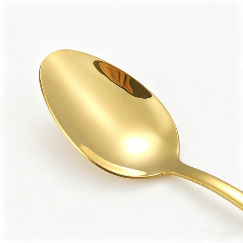 Abu Dhabi Gold Luxury 18/10 Stainless Steel Cutlery Set - Venetto Design Venettodesign.com