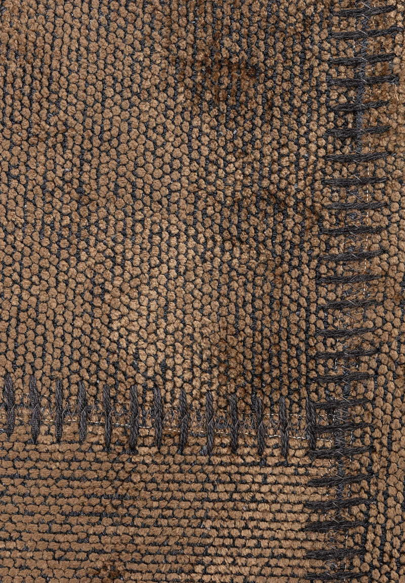 Patch Light Brown Rug Rugs - Venetto Design Venettodesign.com