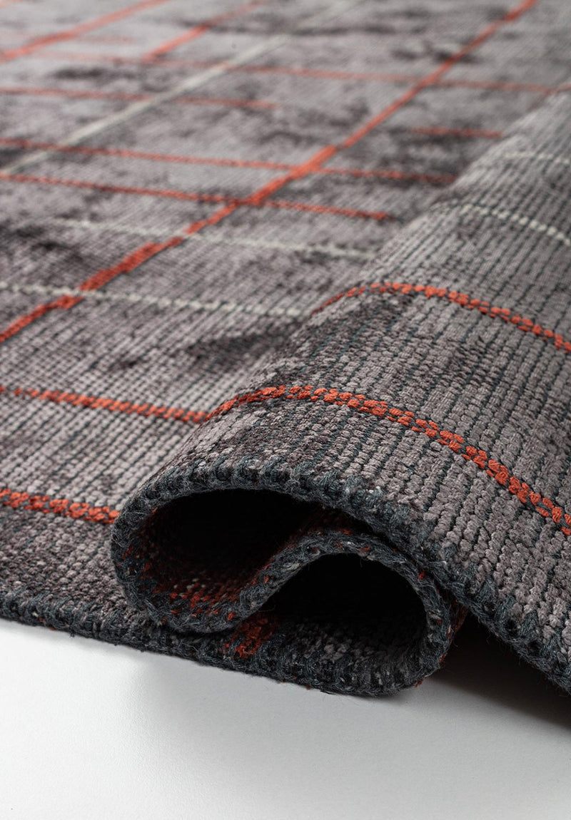 Brooklyn Beige - Charcoal Rug