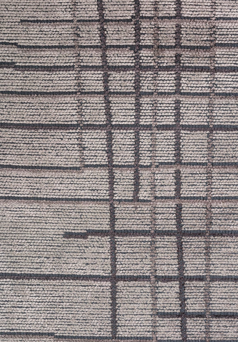 Manhattan Cream - Dark Grey Rug