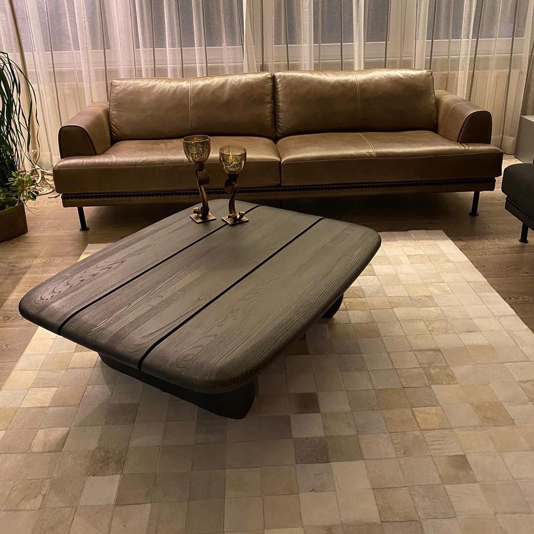 Cowhide rug 160 x 200 cm -  - Unique & Handmade