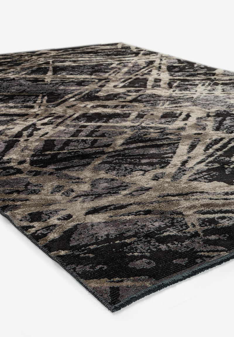 Dusseldorf Black - Charcoal Rug