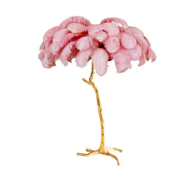 Palmera Luxury Feather Floor Lamp