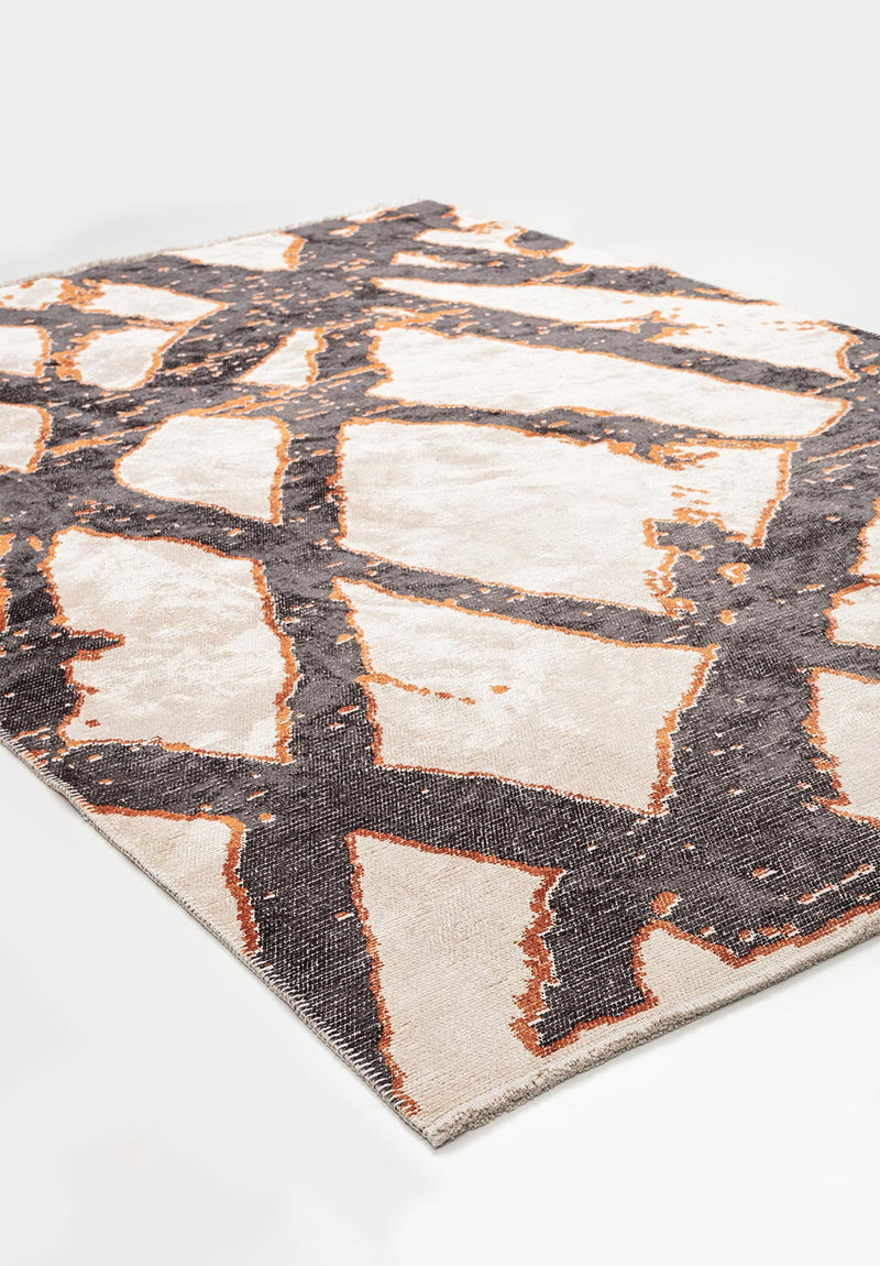 Dortmund Charcoal - Terra Rug – Venetto Design