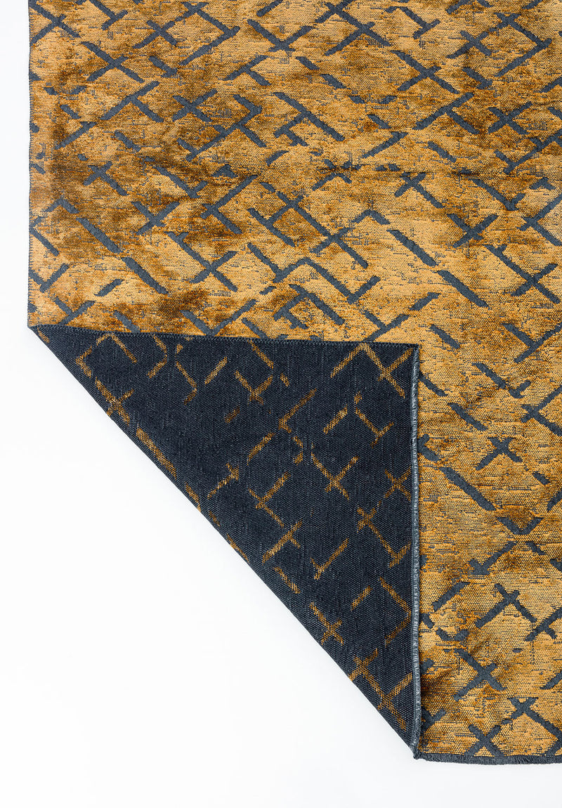 Mystique Mustard Rug Rugs - Venetto Design Venettodesign.com