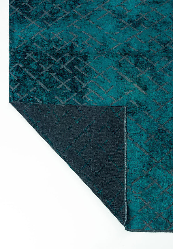 Mystique Dark Turquoise Rug