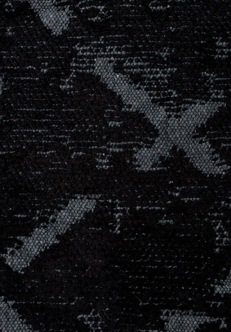 Mystique Black Rug Rugs - Venetto Design Venettodesign.com