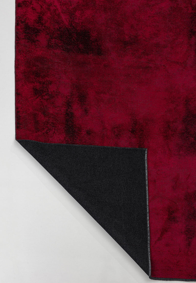 Plain Red Rug Rugs - Venetto Design Venettodesign.com