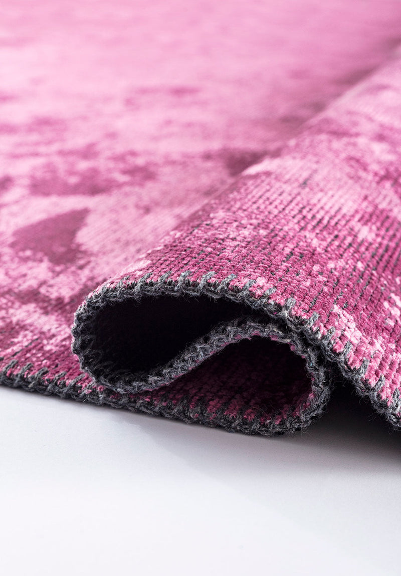 Plain Pink Rug Rugs - Venetto Design Venettodesign.com
