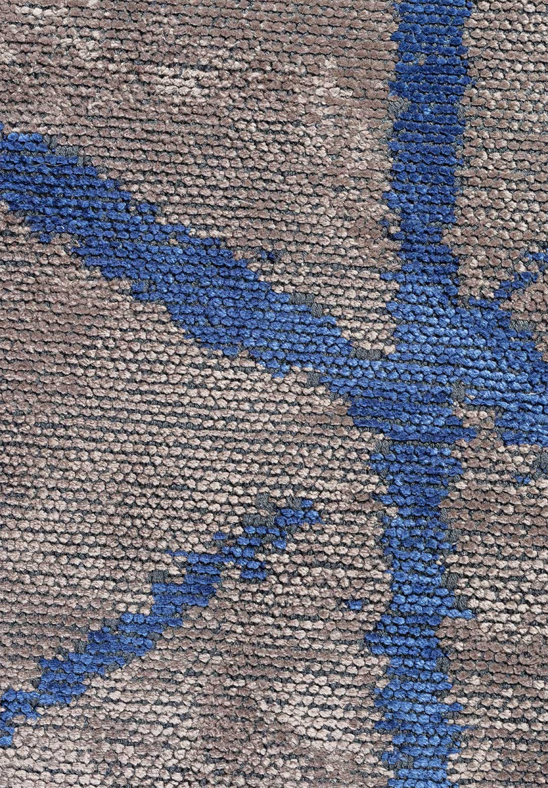 Palermo Navy Blue - Dark Grey Rug Rugs - Venetto Design Venettodesign.com