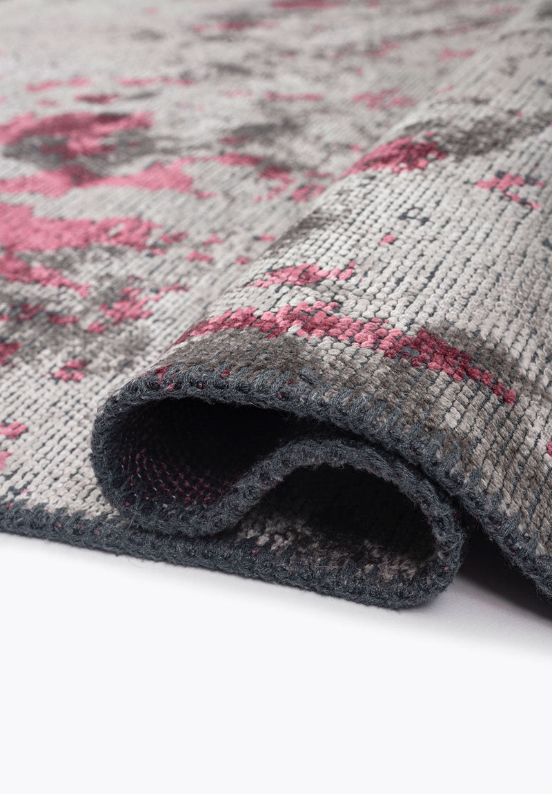 Verona Rose - Light Grey Rug Rugs - Venetto Design Venettodesign.com