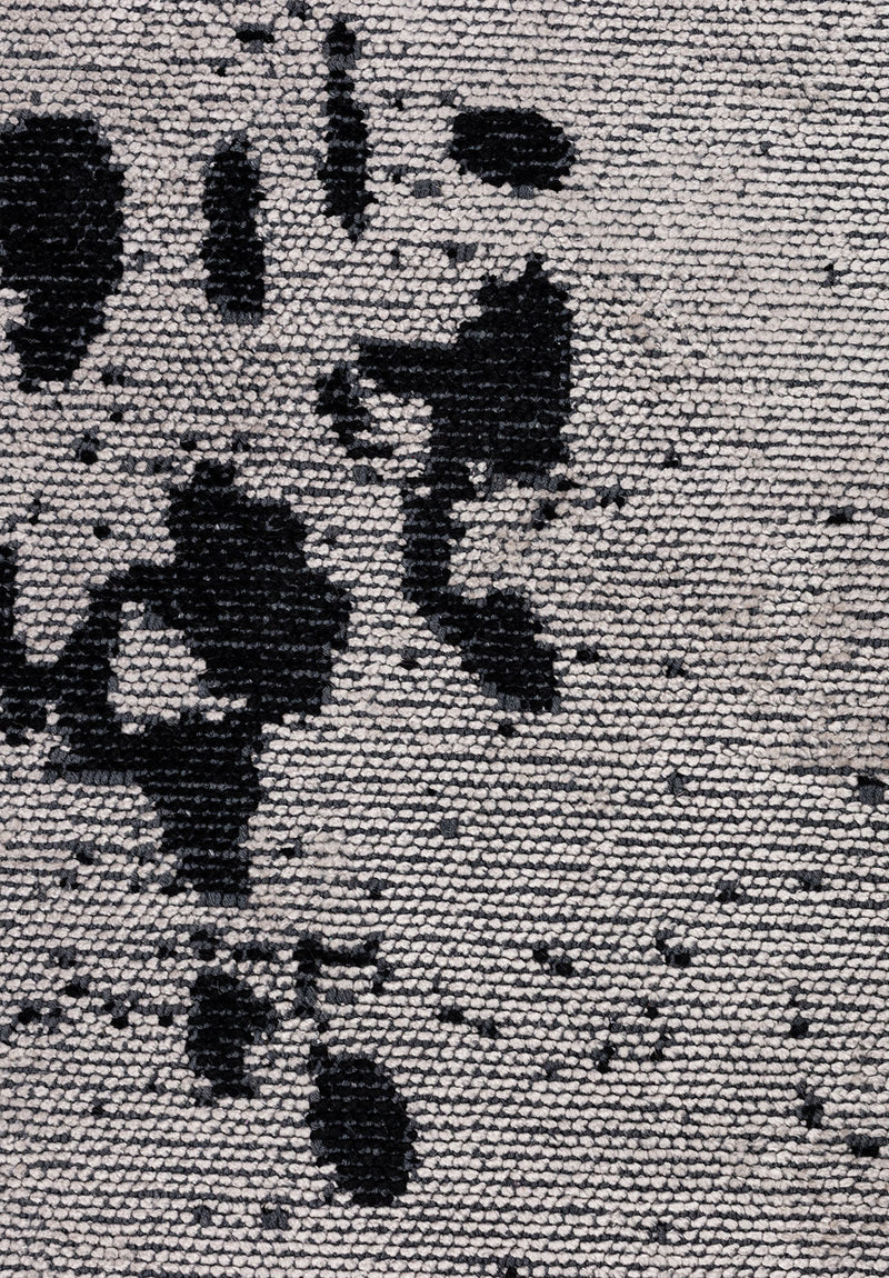 Verona Matte Black - Light Grey Rug Rugs - Venetto Design Venettodesign.com