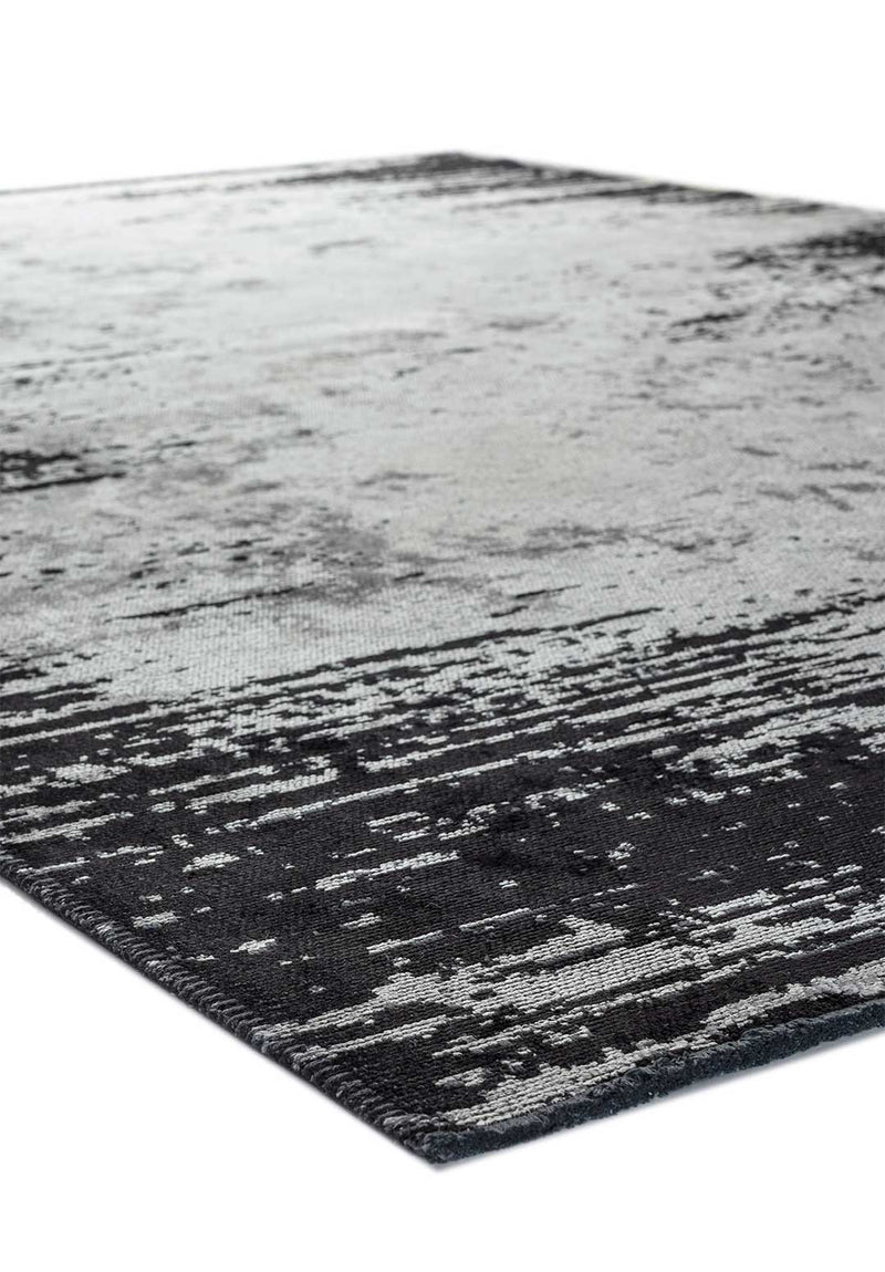 Stream Black - Light Grey Rug Rugs - Venetto Design Venettodesign.com