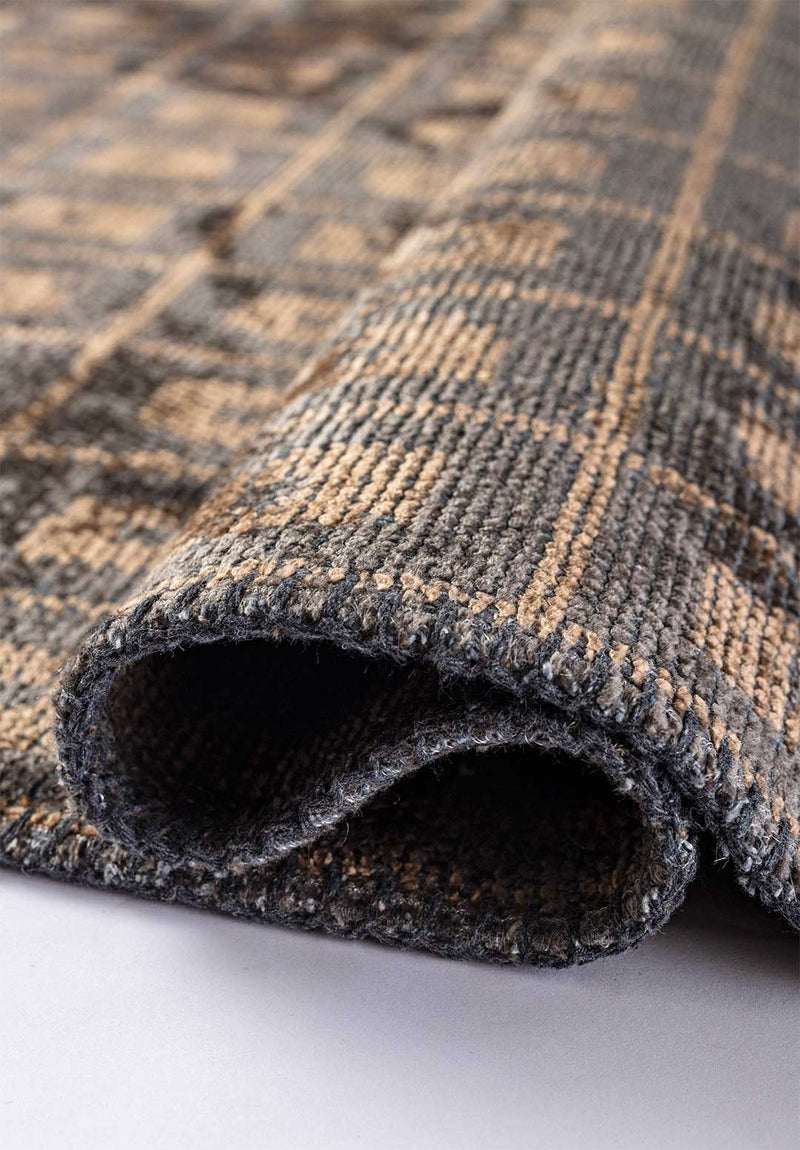 Novaria Mink - Anthracite Rug Rugs - Venetto Design Venettodesign.com