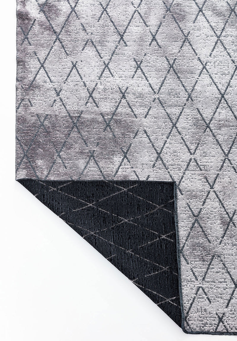 Diamond Light Grey Rug Rugs - Venetto Design Venettodesign.com