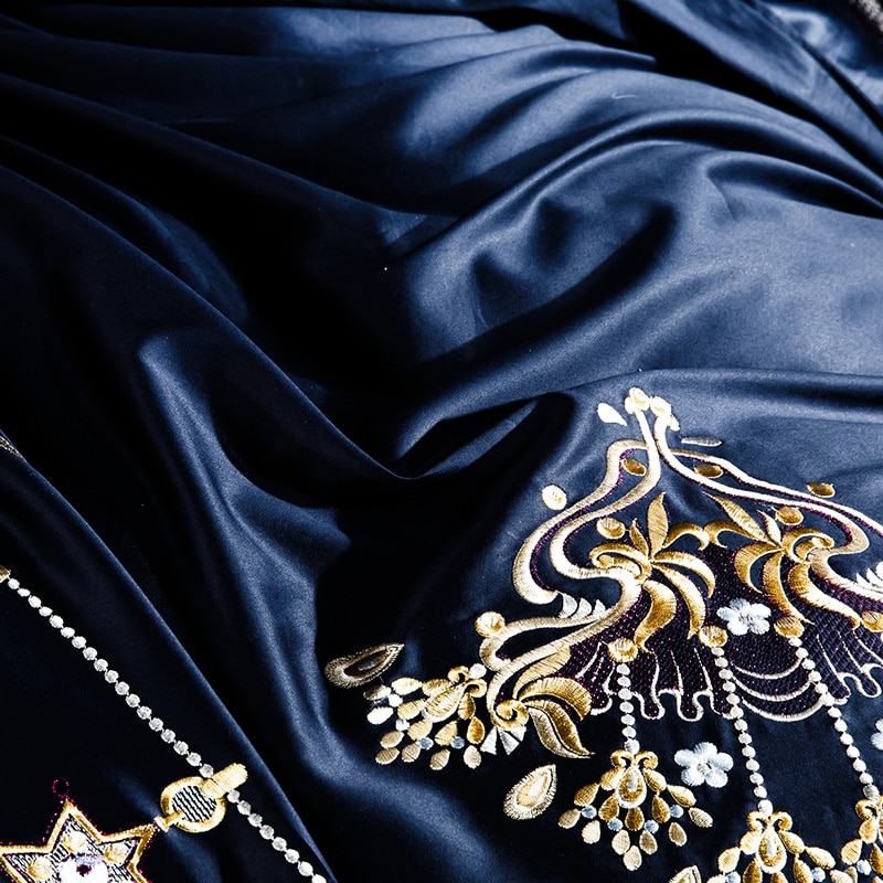 Bluebell Egyptian Cotton Luxury Duvet Cover Set Duvet Cover Set - Venetto Design Venettodesign.com
