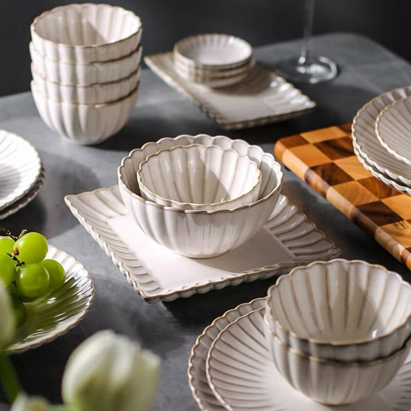 Tove Luxury Dinnerware Set Plate - Venetto Design Venettodesign.com