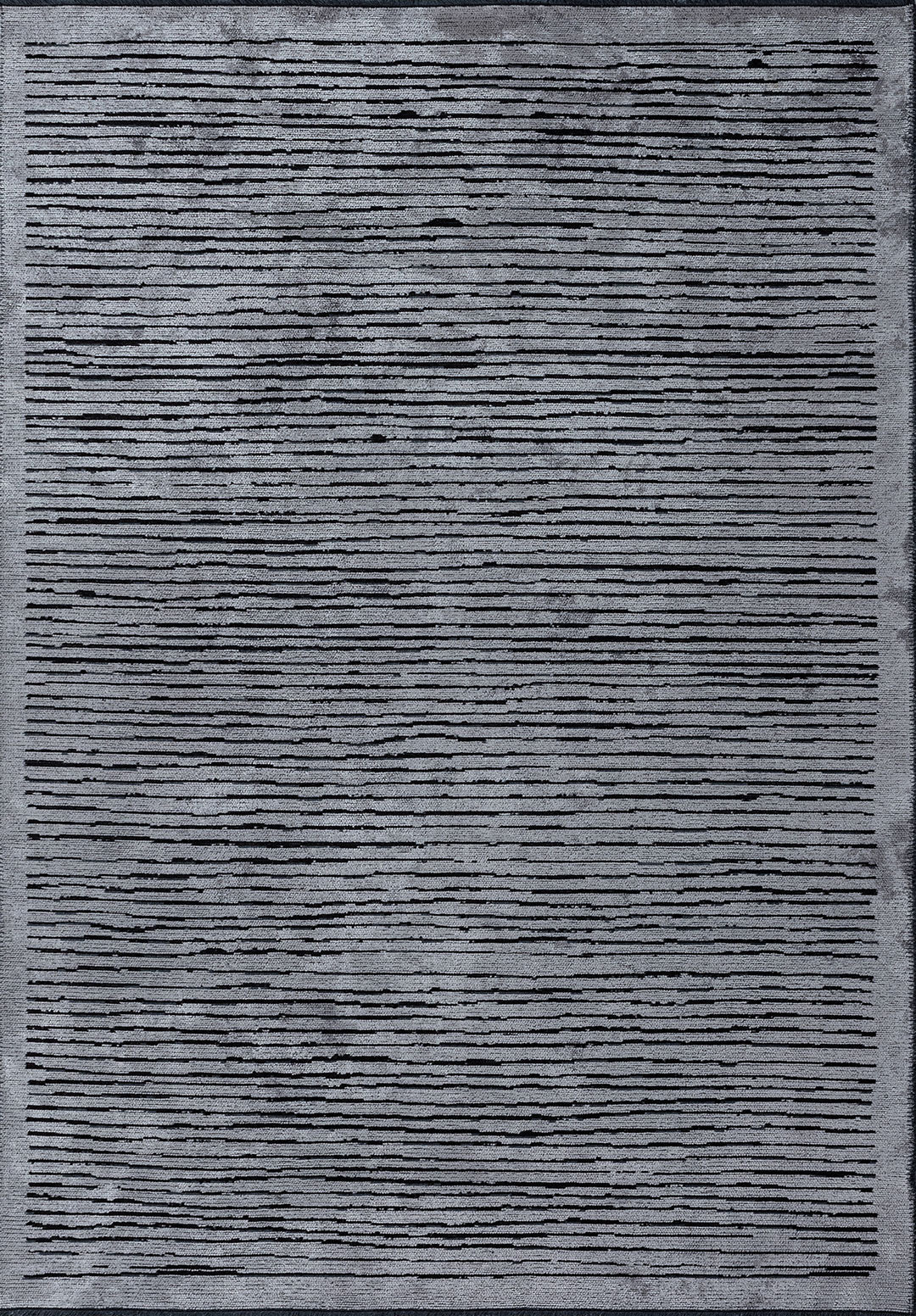 Stripe Black - Light Grey Rug Rugs - Venetto Design Venettodesign.com
