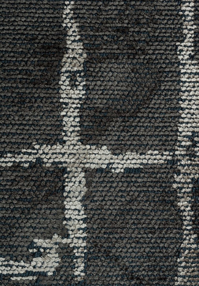 Mark Light Cream - Anthracite Rug Rugs - Venetto Design Venettodesign.com