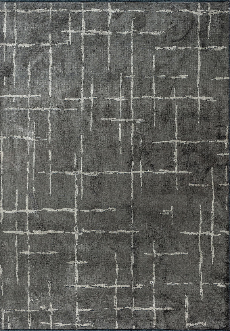 Mark Light Cream - Anthracite Rug Rugs - Venetto Design Venettodesign.com