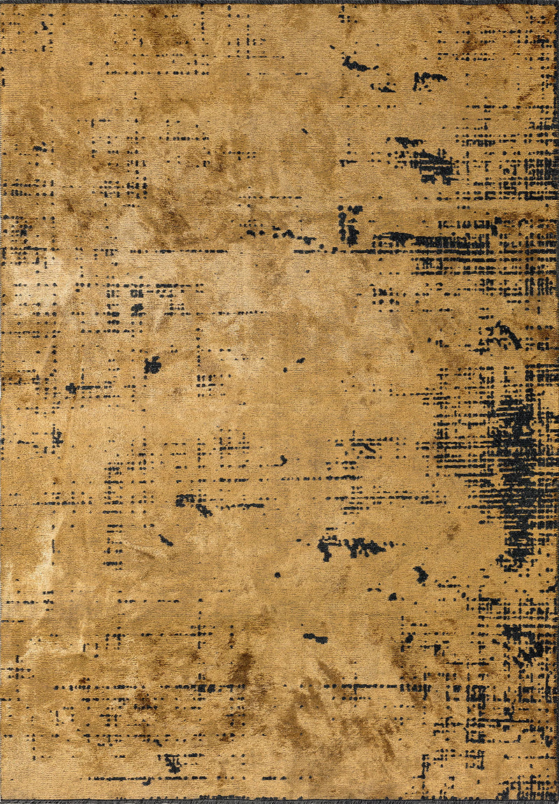 Space Gold - Matte Black Rug Rugs - Venetto Design Venettodesign.com