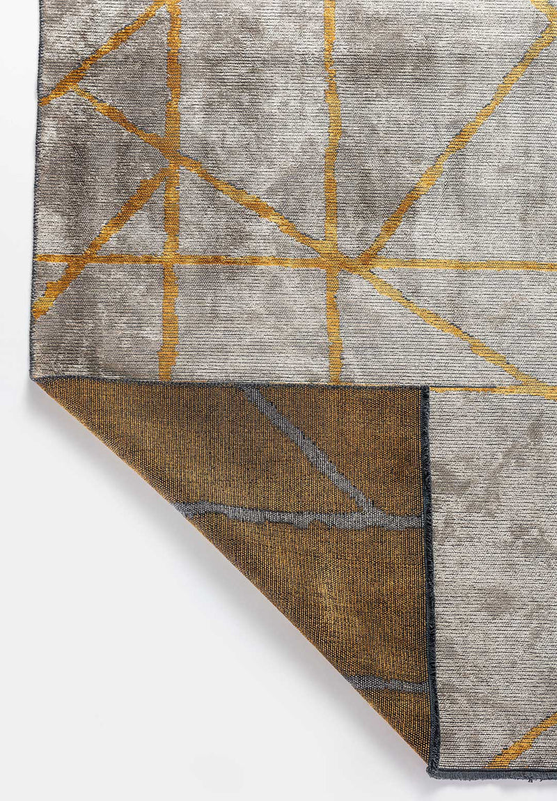 Grid Beige - Mustard Rug Rugs - Venetto Design Venettodesign.com