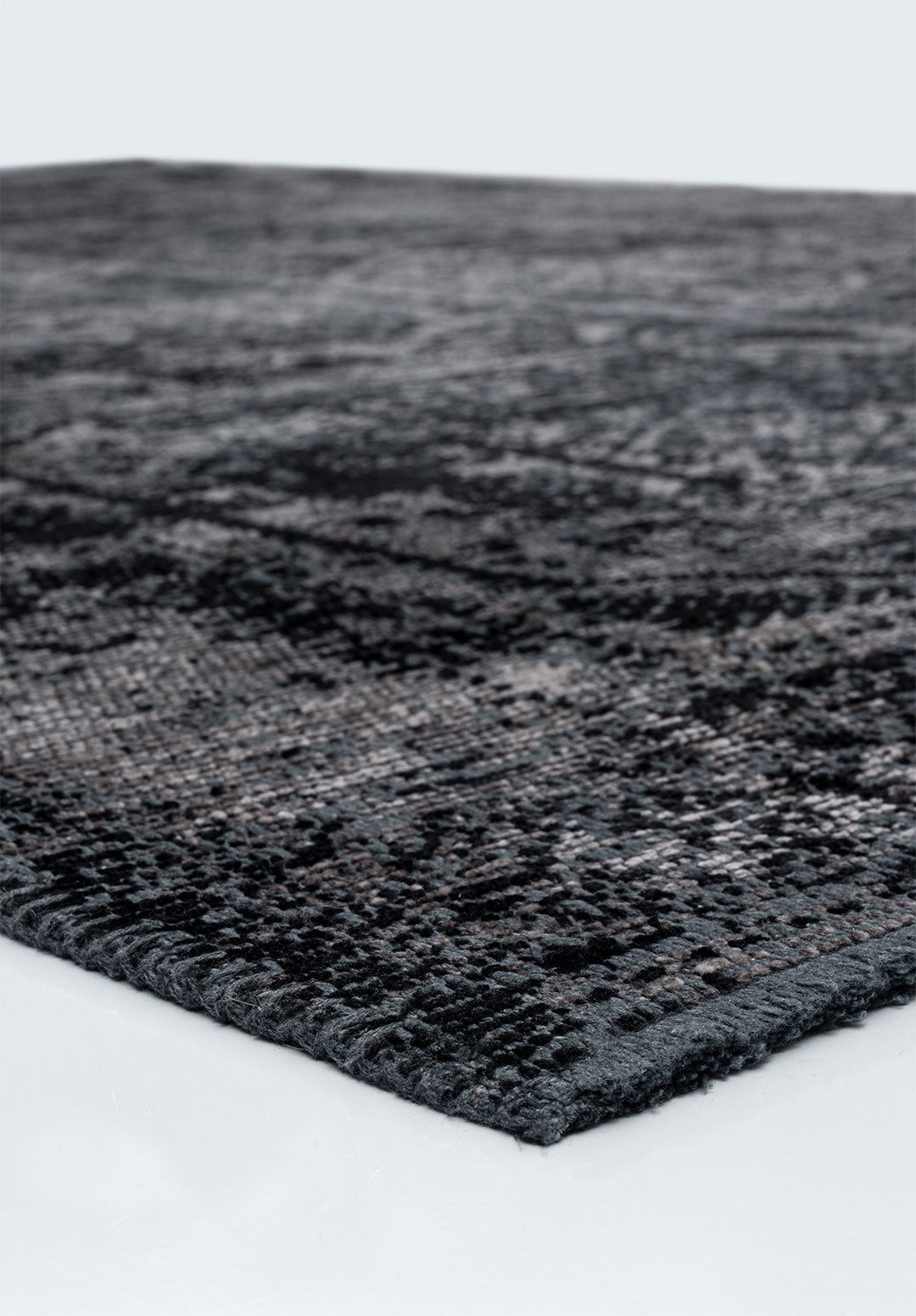 Tile Black - Dark Grey Rug Rugs - Venetto Design Venettodesign.com