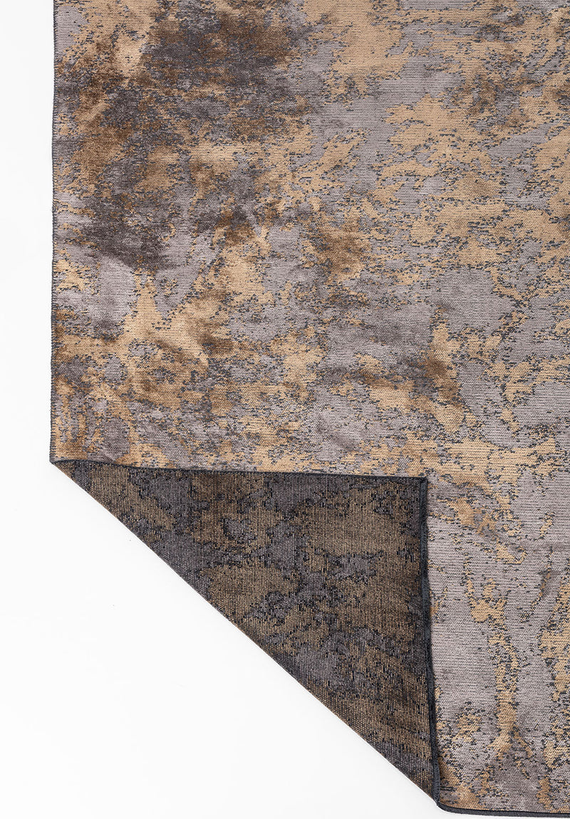 Marble Light Brown - Dark Grey Rug Rugs - Venetto Design Venettodesign.com
