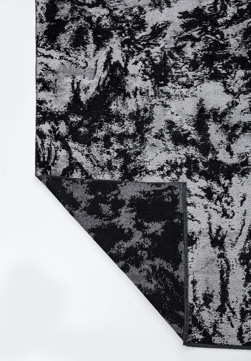 Marble Black - Light Grey Rug Rugs - Venetto Design Venettodesign.com