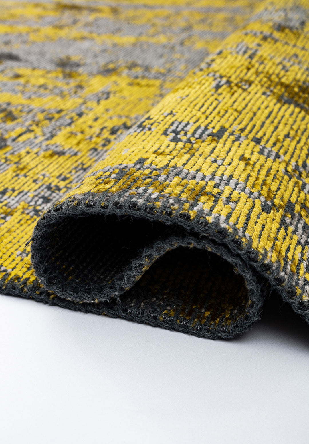 Horizon Yellow - Grey Rug Rugs - Venetto Design Venettodesign.com