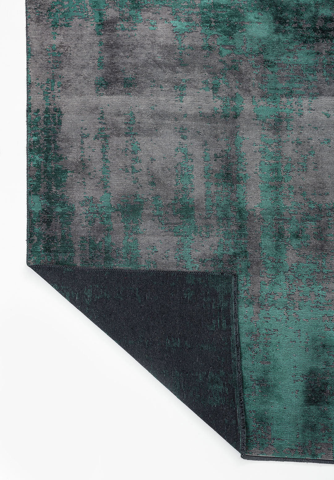 Horizon Dark Green - Grey Rug Rugs - Venetto Design Venettodesign.com