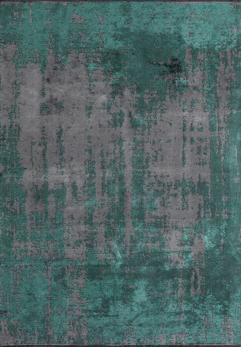 Horizon Dark Green - Grey Rug Rugs - Venetto Design Venettodesign.com