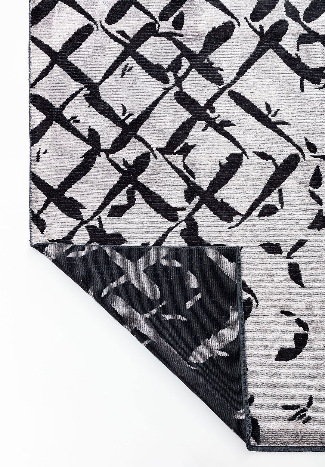 Fade Black - Light Grey Rug Rugs - Venetto Design Venettodesign.com