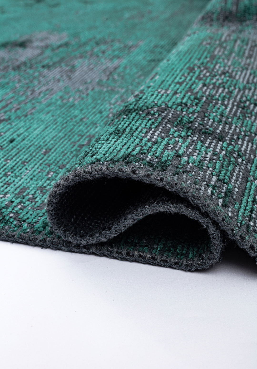 Surface Blue - Dark Green Rug Rugs - Venetto Design Venettodesign.com