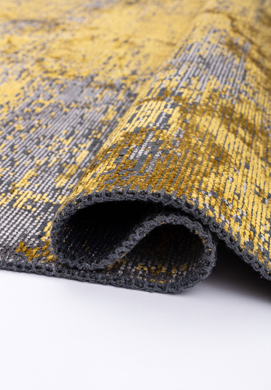 Surface Grey - Yellow Rug Rugs - Venetto Design Venettodesign.com