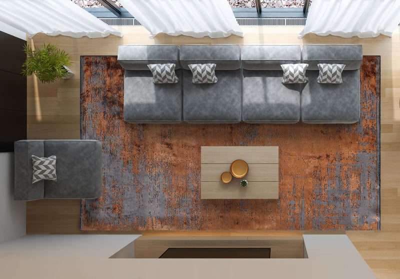 Surface Grey - Terra Rug Rugs - Venetto Design Venettodesign.com