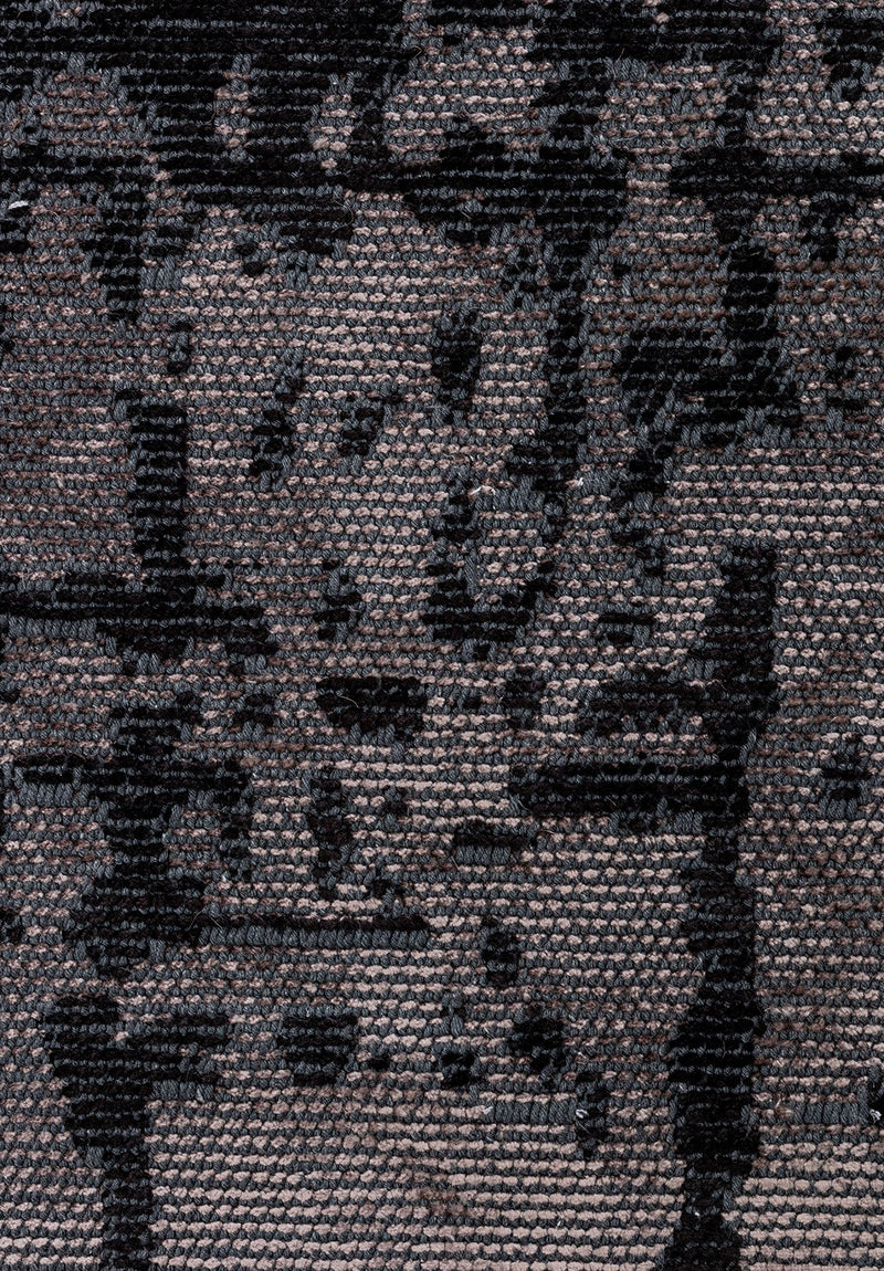 Spark Dark Grey - Black Rug Rugs - Venetto Design Venettodesign.com