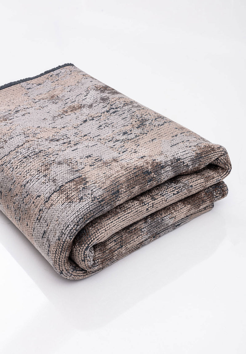 Triangle Nougat - Grey Rug Rugs - Venetto Design Venettodesign.com