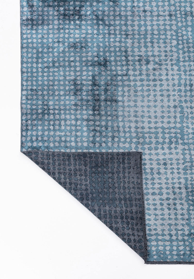 Dots Petrol - Blue Rug Rugs - Venetto Design Venettodesign.com